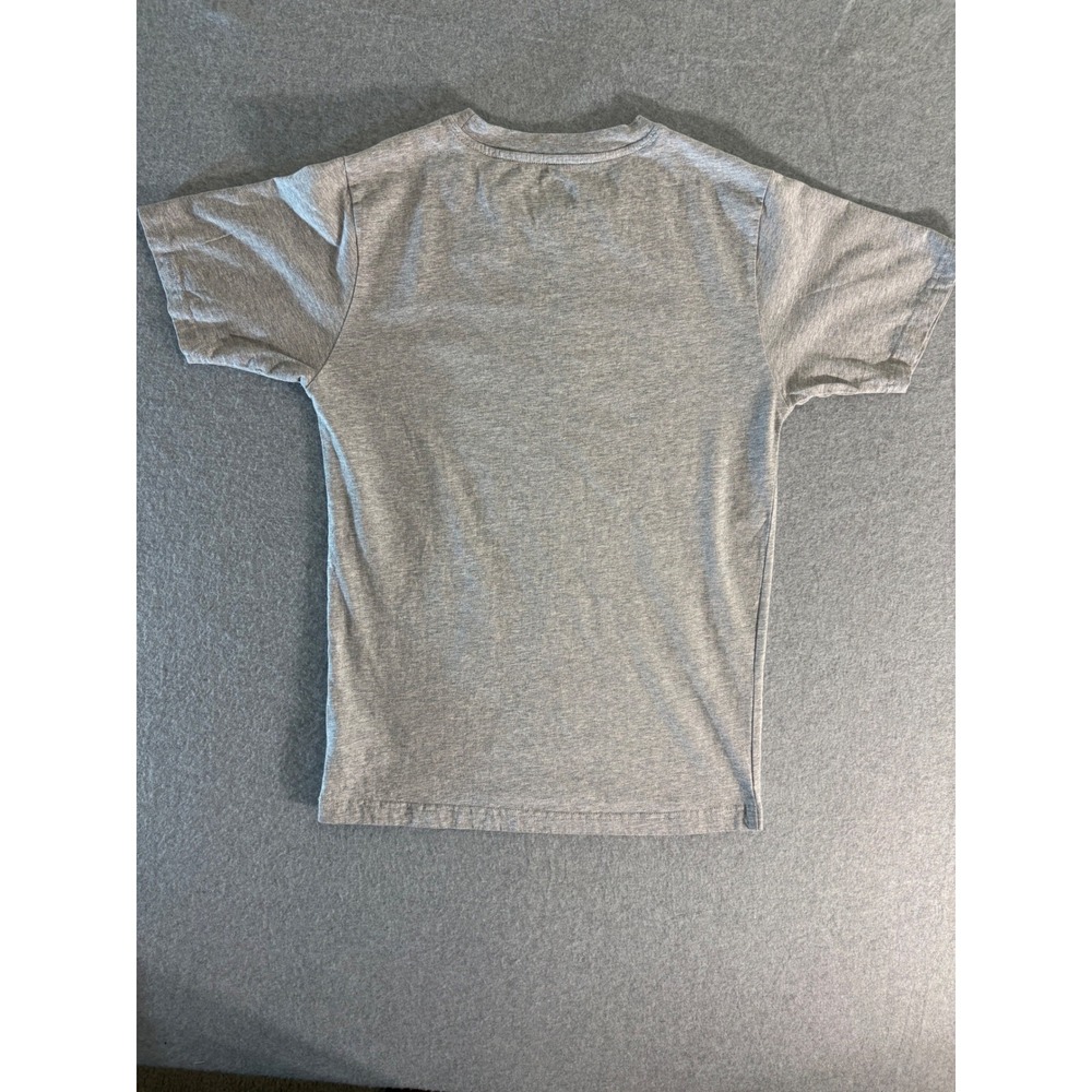 New Balance Mens Graphic T-Shirt Gray Short Sleeve Cotton Logo Crew Neck Size S - Picture 10 of 11
